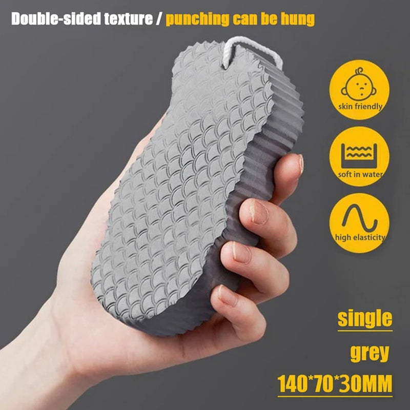 Exfoliating Soft Sponge Body Scrubber for Enhanced Skin Care