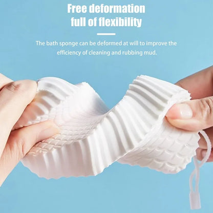 Exfoliating Soft Sponge Body Scrubber for Enhanced Skin Care