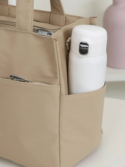 Versatile Multi-Pocket Tote Bag for Daily Commuting – Stylish and Functional!