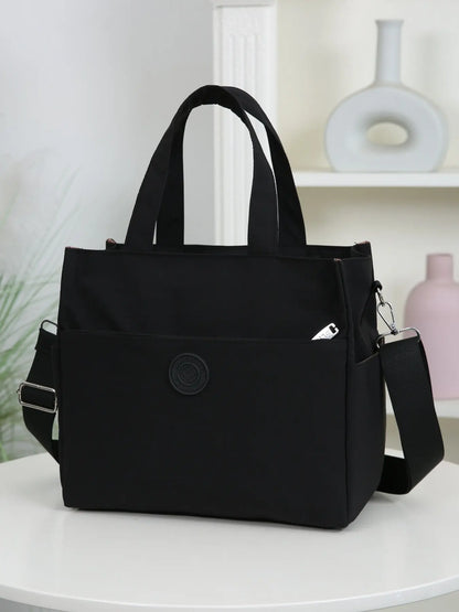 Versatile Multi-Pocket Tote Bag for Daily Commuting – Stylish and Functional!