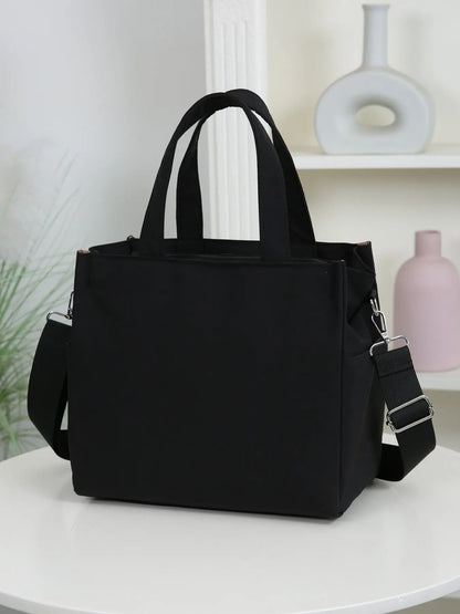 Versatile Multi-Pocket Tote Bag for Daily Commuting – Stylish and Functional!
