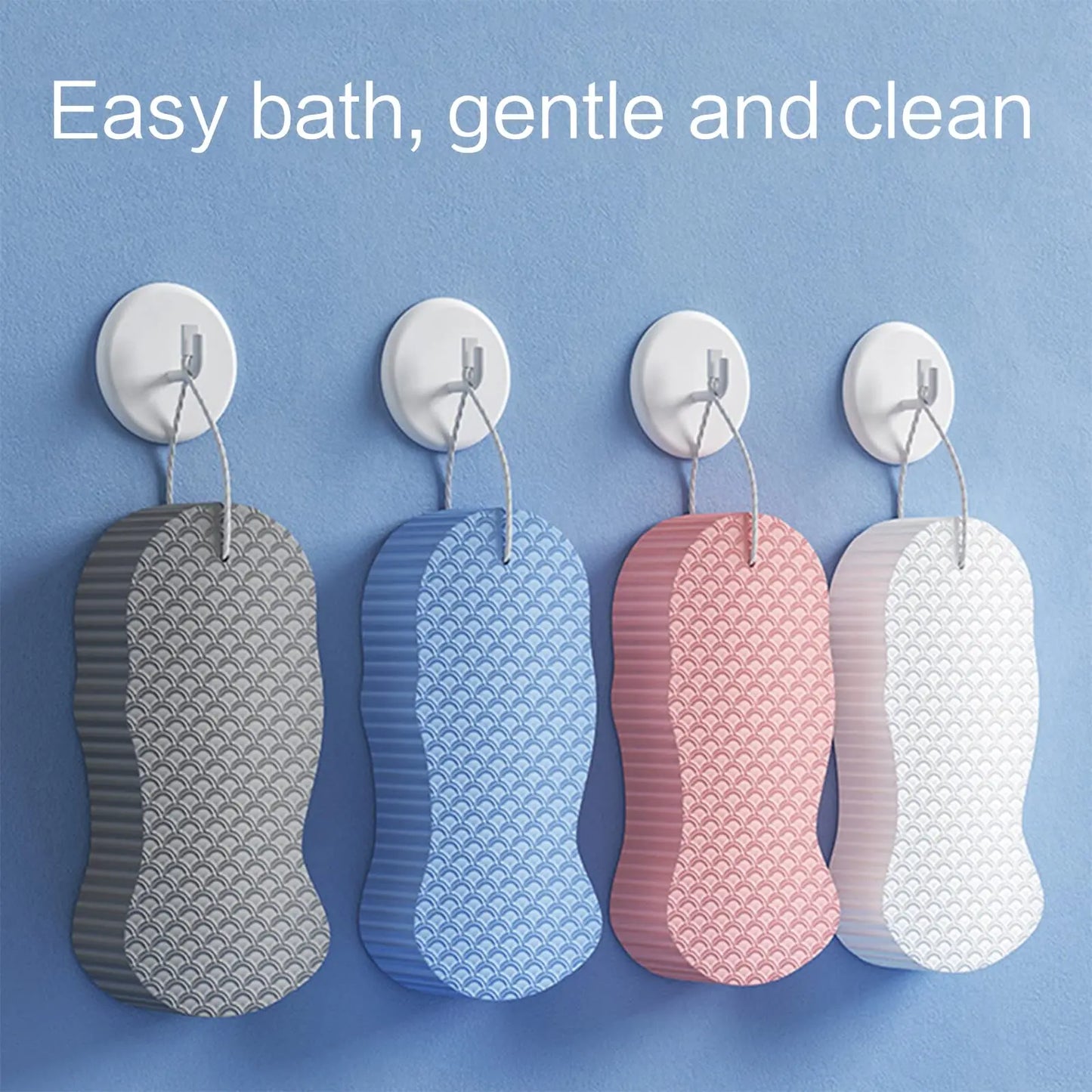 Exfoliating Soft Sponge Body Scrubber for Enhanced Skin Care