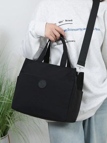 Versatile Multi-Pocket Tote Bag for Daily Commuting – Stylish and Functional!