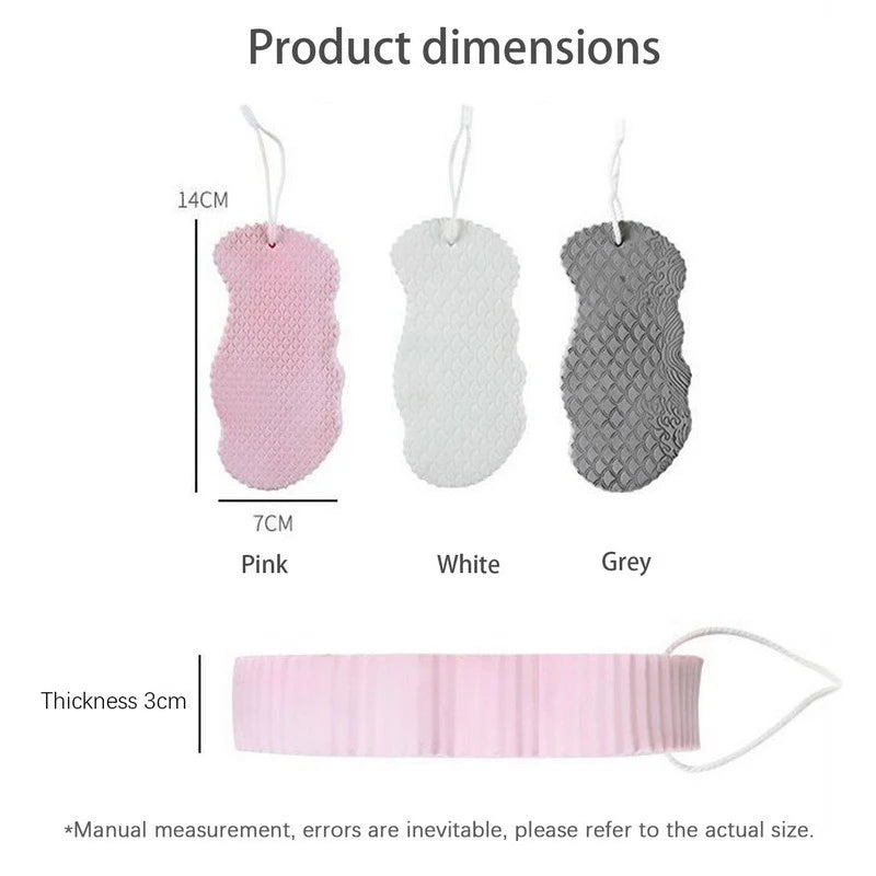 Exfoliating Soft Sponge Body Scrubber for Enhanced Skin Care